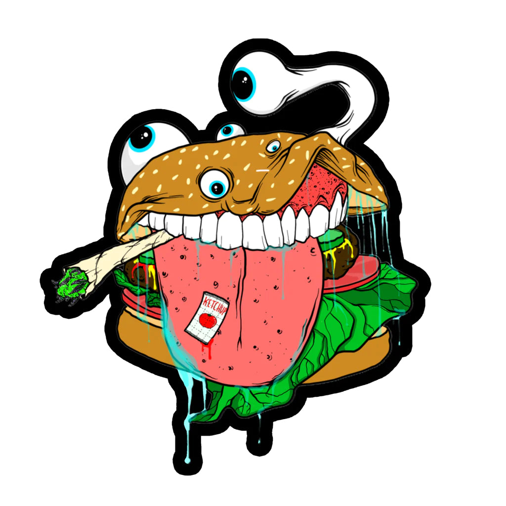 Aaron Brooks Psychedelic Slider Full Color Print on Moodmat 12 in die cut