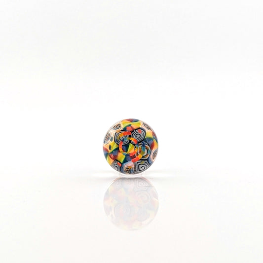 BMFT 2024 Borosilicate Glass Marble 19 mm Hand blown glass made by BMFT