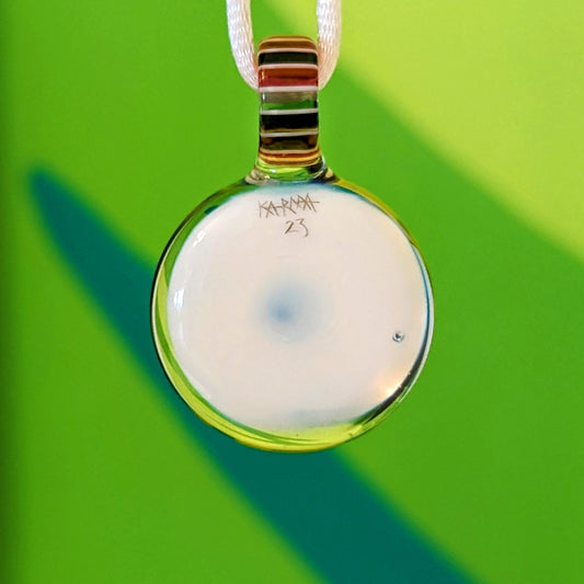 Banjo x Karma UV Reactive Borosilicate Glass Pendant 2023 43 x 47.5 mm
