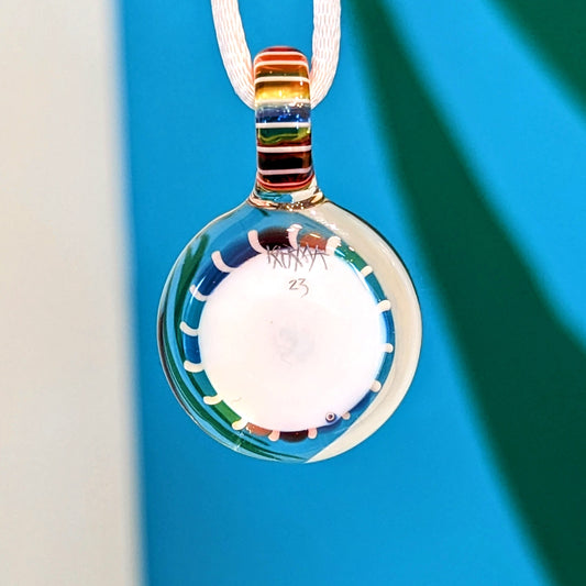 Banjo x Karma Visioncaine UV Reactive Borosilicate Glass Pendant 2023 29 x 45 mm