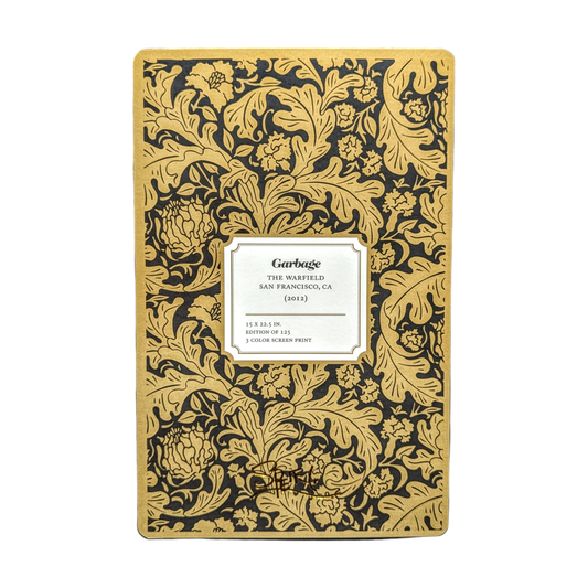 Chuck Sperry Garbage, 2012 Art Card Approx. 8.5 x 5.5 in