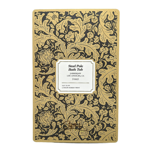 Chuck Sperry Steele Pole Bath Tub, 1995 Art Card Approx. 8.5 x 5.5 in