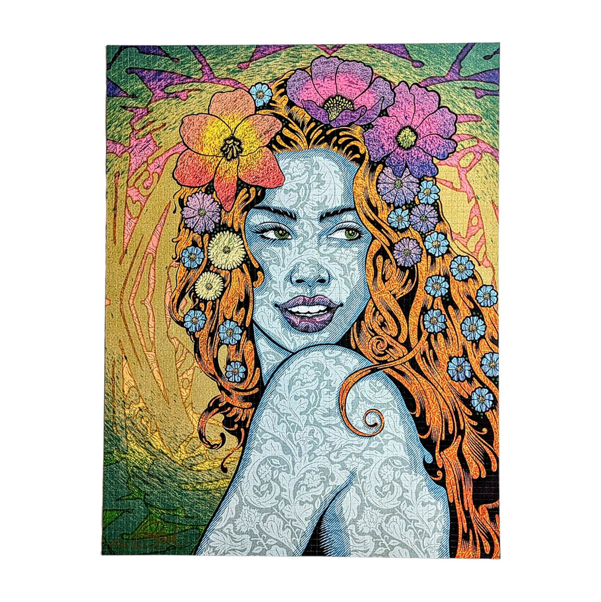 Chuck Sperry Syrinx, 2022 Vegetable Based Ink Print on #80 Unbleached Cotton Blotter Paper 17.5 x 23 in Edition of 400 Hand Signed + Numbered by the artist.