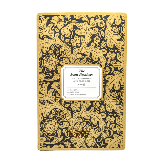 Chuck Sperry The Avett Brothers, 2015 Art Card Approx. 8.5 x 5.5 in