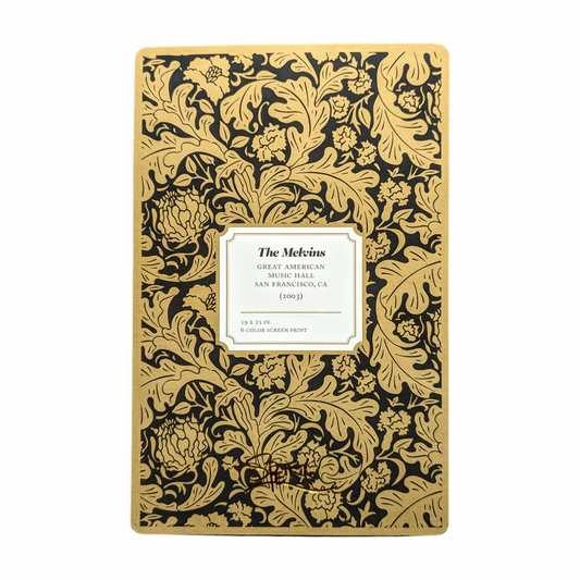 Chuck Sperry The Melvins, 2003 Art Card Approx. 8.5 x 5.5 in