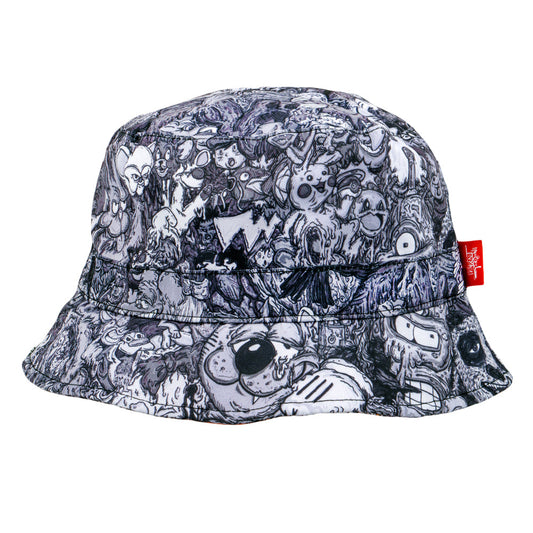 Vincent Gordon x Grassroots Cartoon Gumbo Reversible Bucket Hat
