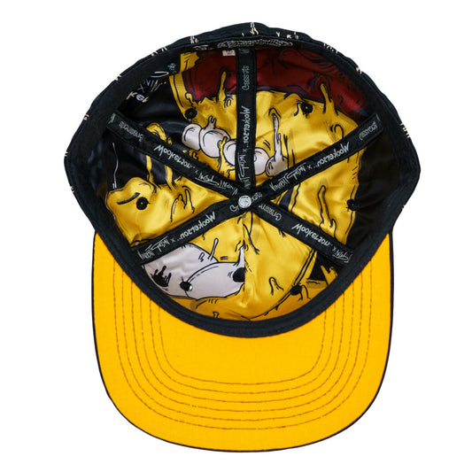 Vincent Gordon x Wookerson x Grassroots L is for Lisa Fitted Hat - Fine Hemp Front Panels & Brim - Sublimation Printing - Embroidered Artwork - Square Brim - Satin Lining - Stash Pocket - Fitted Closure - Limited Edition of 300