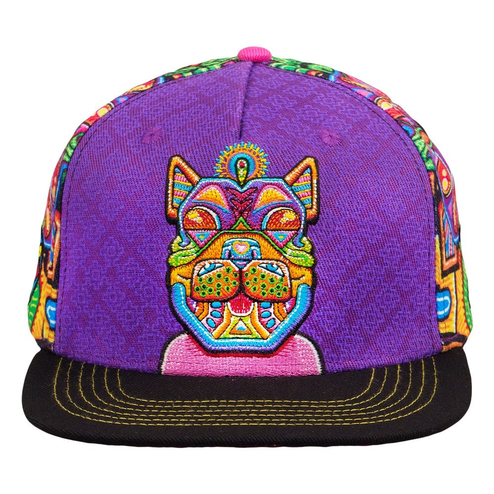 Chris Dyer x Grassroots Dog Purple Snapback Hat