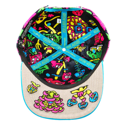 Killer Acid x Grassroots Mushroom Pink Snapback Hat
