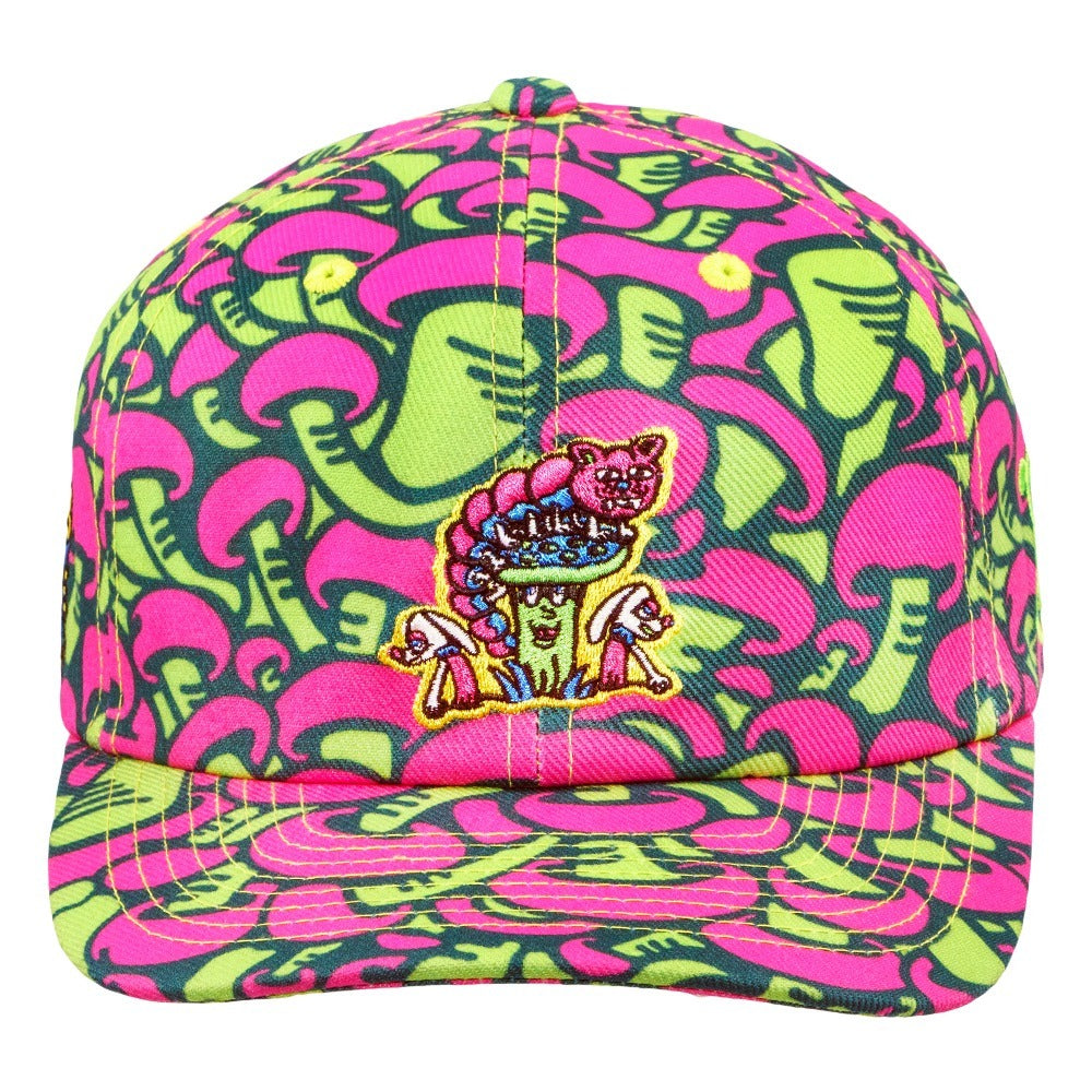 Killer Acid x Grassroots Mushroom Pink Dad Hat
