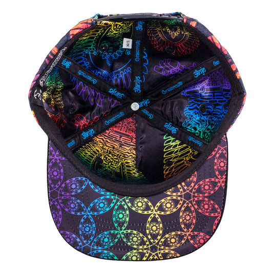 Banjo Glass x Grassroots Isis Rainbow Snapback Hat