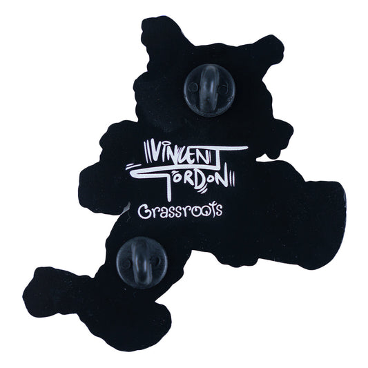 Vincent Gordon x Grassroots Dead Cats Pink Cat Pin
