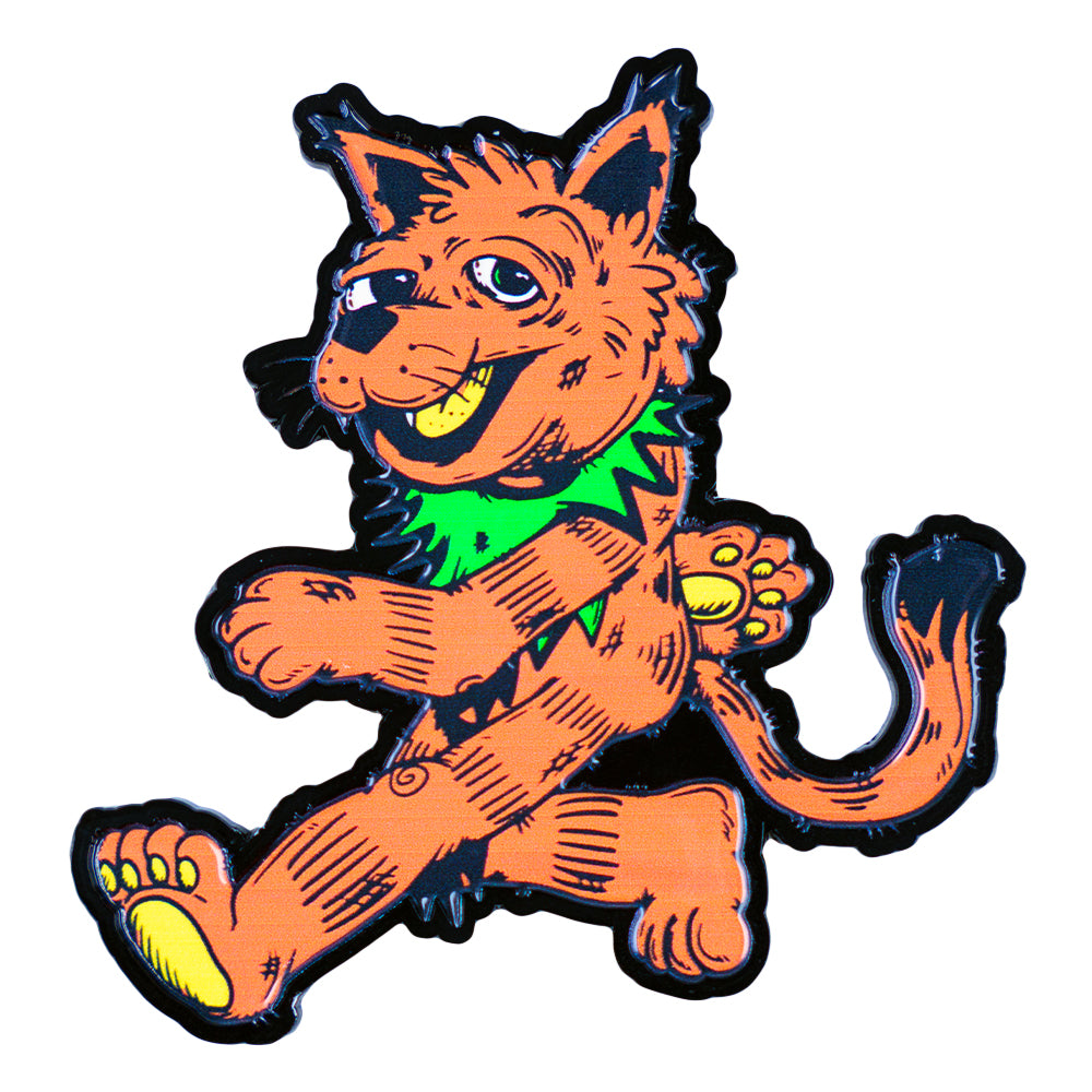Vincent Gordon x Grassroots Dead Cats Orange Cat Pin