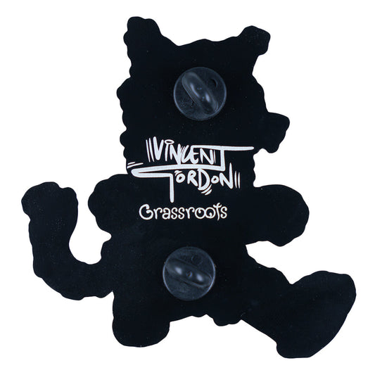 Vincent Gordon x Grassroots Dead Cats Orange Cat Pin
