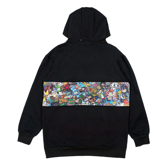 Vincent Gordon x Grassroots Cartoon Gumbo Black Tall Pullover Hoodie
