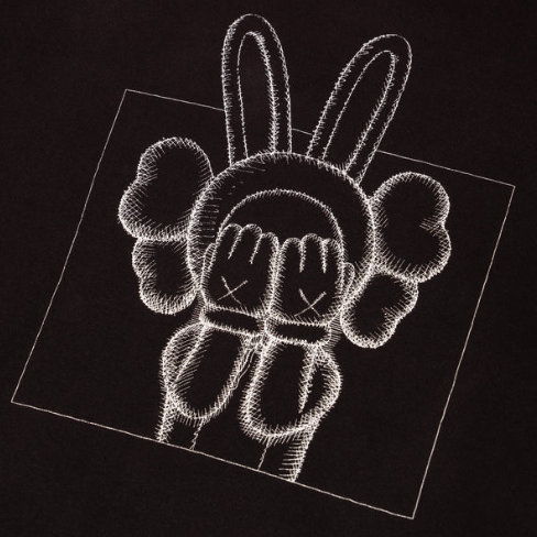 KAWS "HOLIDAY INDONESIA" Sweater - Black Size: Medium - Chest 23 in ; Length 27 in (measurements are approximate) 100% Cotton This sweater / crewneck sweatshirt was created to celebrate the opening of the 2023 "KAWS:HOLIDAY (INDONESIA)" installation at Prambanan Temple Park Complex located on the border between the two provinces of Yogyakarta and Central Java on Java Island in Indonesia.