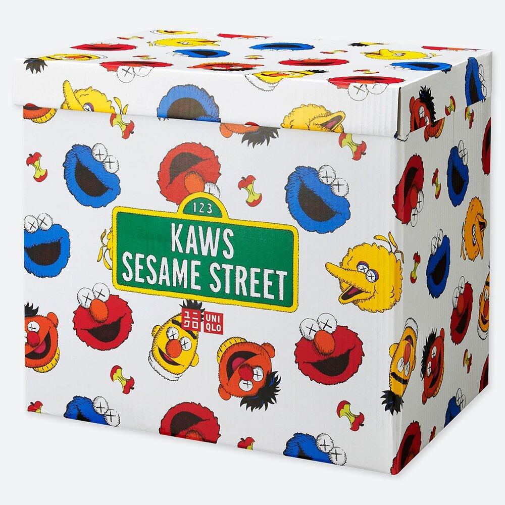 KAWS x Sesame Street x Uniqlo Plush Box Set