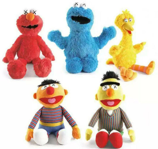 KAWS x Sesame Street x Uniqlo Plush Box Set