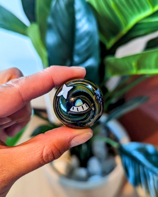Nathan Miers x BMFT Borosilicate Glass Marble - 33 mm