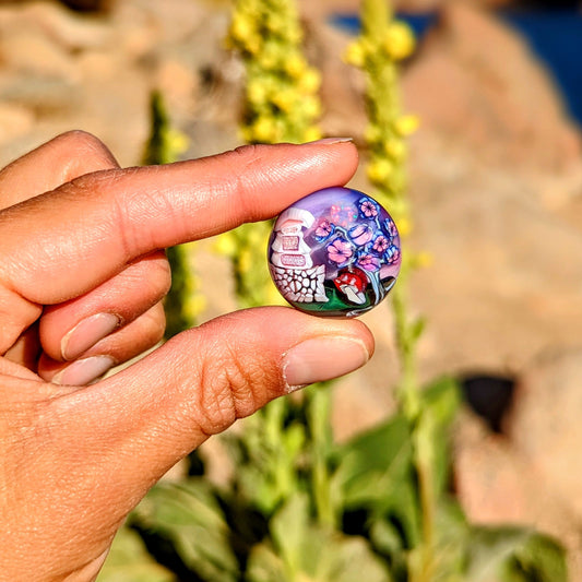 Piper Dan "Asanoha Castle Scene" Marble Set - 23.9 mm