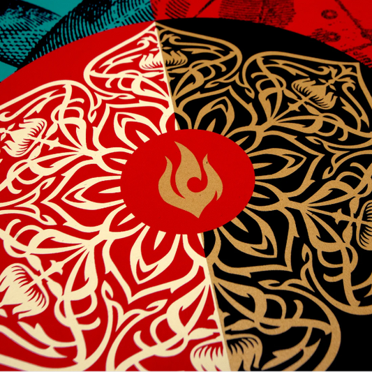 Shepard Fairey "Global Harmony" Print