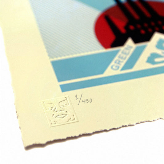 Shepard Fairey "Green Power Factory" Print