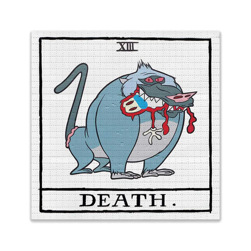 Skel “Baboons Ate My Pants” Blotter Print