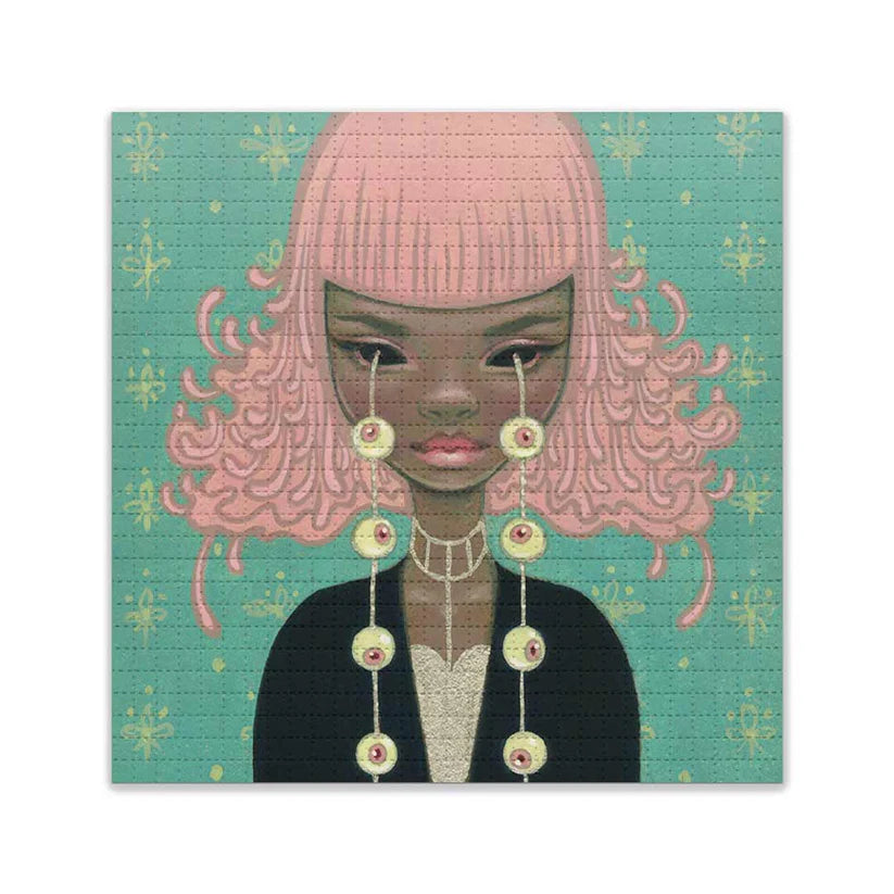 Tara McPherson “Omniscient” Blotter Print