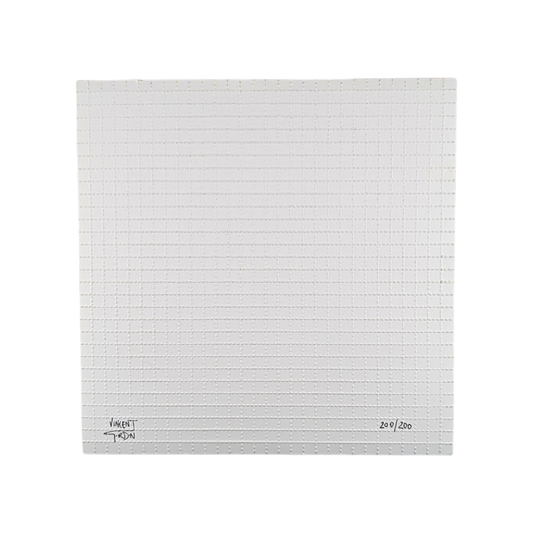 Vincent Gordon
Melty Mushroom Girl, 2024
Archival Pigment Print on Perforated Blotter Paper
7.75 x 7.75 in
Edition of 200
Hand Signed + Numbered by Vincent Gordon. Hand perforated by Zane Kesey.