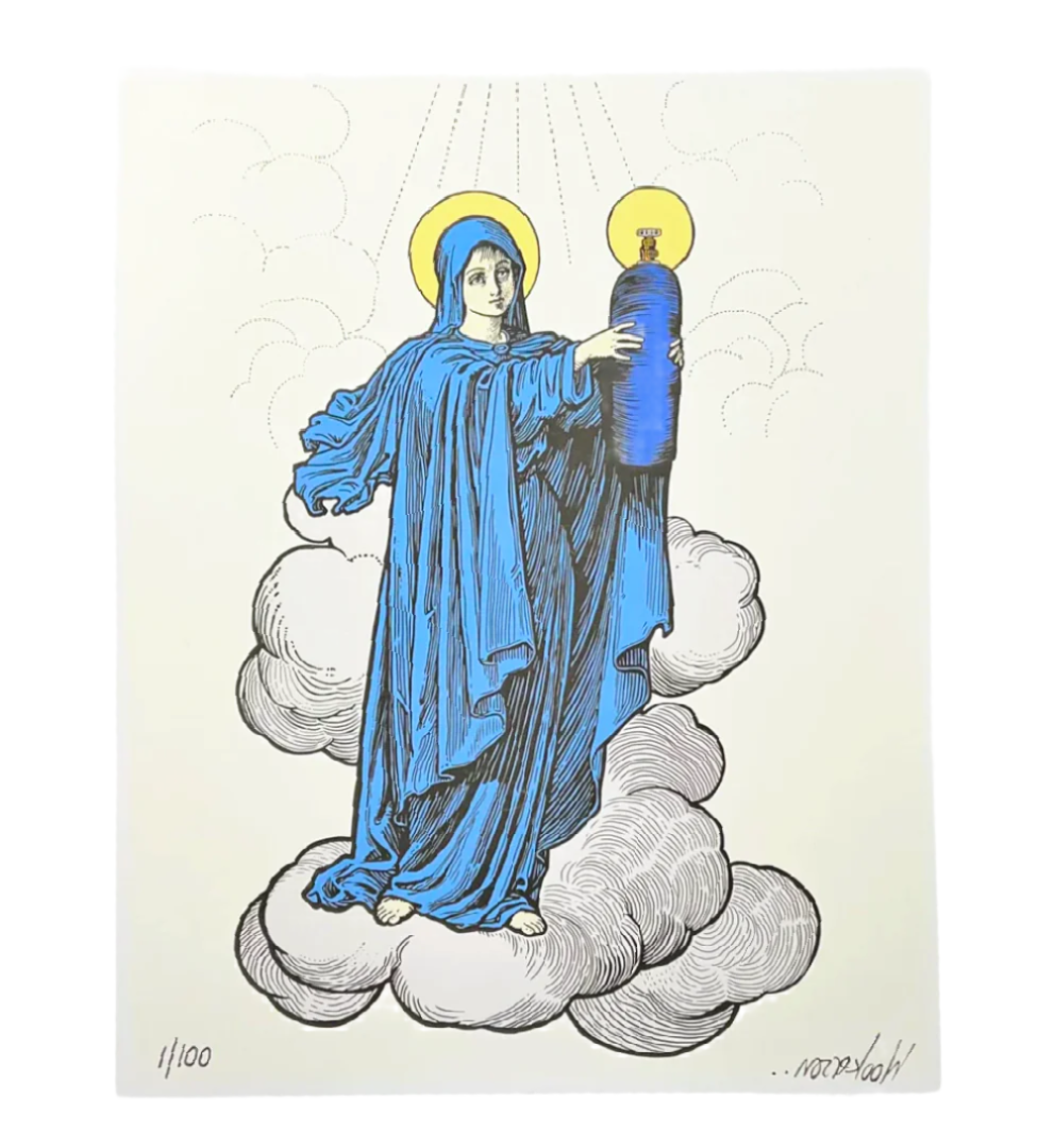 Wookerson Maria, 2023 Print 11 x 14 in Edition of 100 Hand Signed + Numbered by the artist