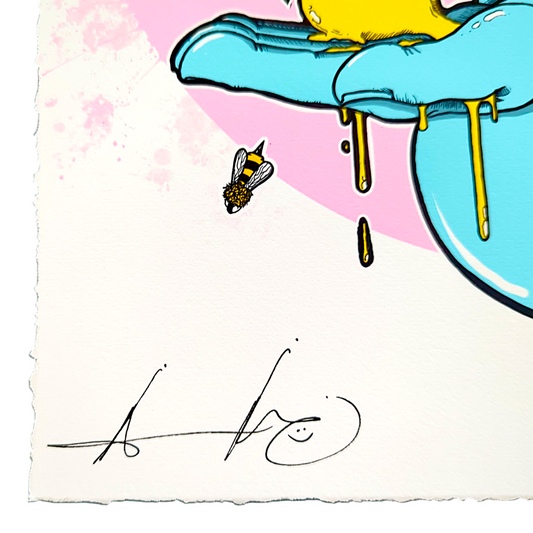 Aaron Brooks
Consider Dabs (Pink), 2025
Archival Pigment Print on Cold Press cotton paper with hand deckled edges
12 x 16 in
Edition of 75
Hand Signed + Numbered by the artist. Printed in Colorado by CIK STUDIOS.