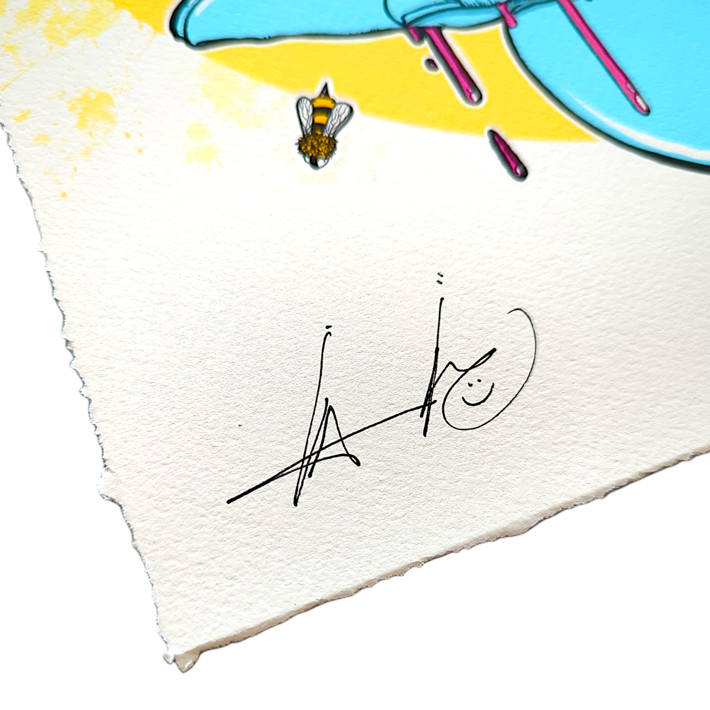 Aaron Brooks
Consider Dabs (Yellow), 2025
Archival Pigment Print on Cold Press cotton paper with hand deckled edges
12 x 16 in
Hand Signed + Numbered by the artist. Printed in Colorado by CIK STUDIOS.