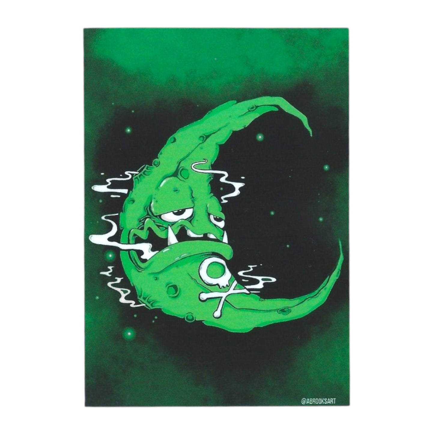 Aaron Brooks "Dark Side of the Weez (Mint)" Sticker
