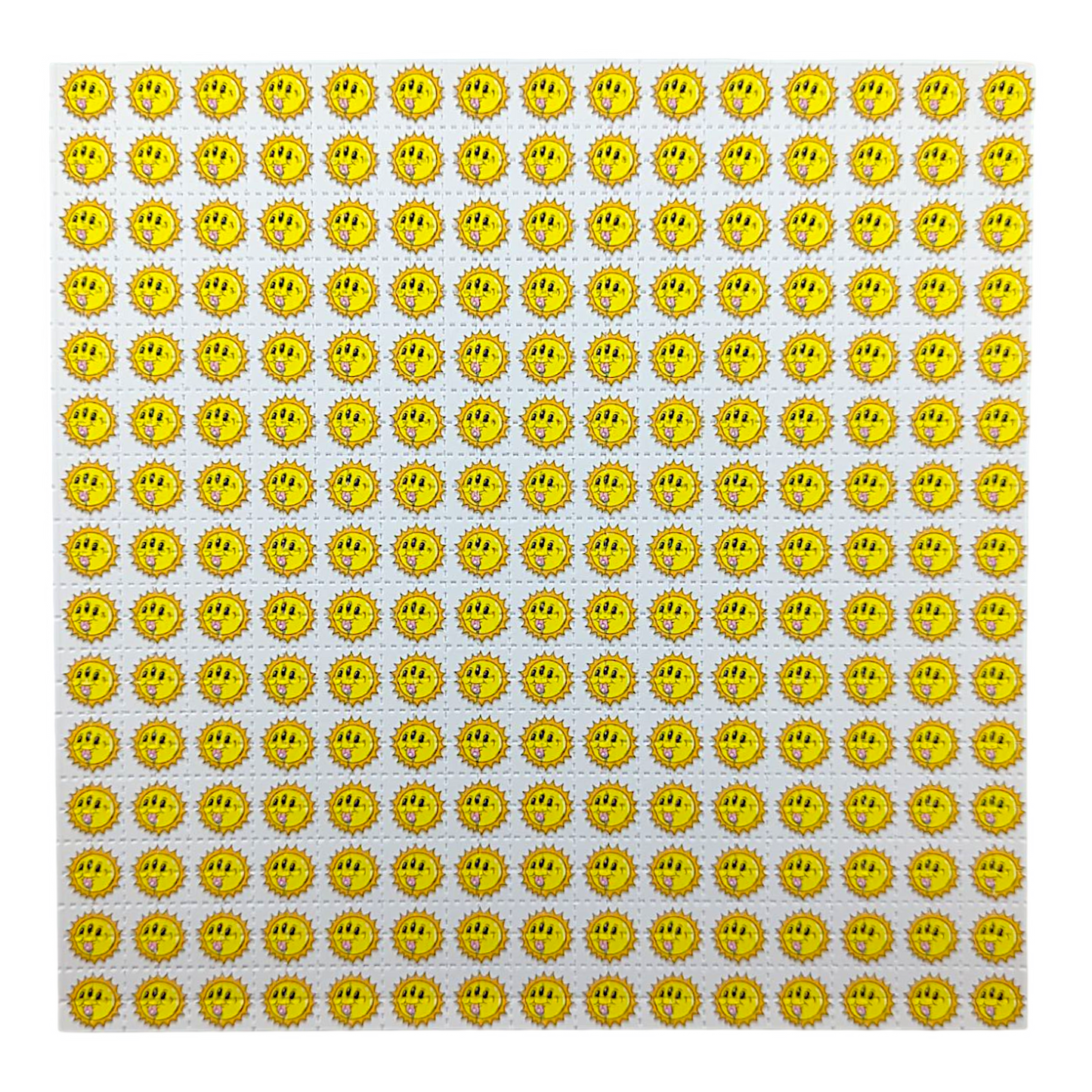 Aaron Brooks
Day Tripper, 2025
Archival Pigment Print on Perforated Blotter Paper
7.5 x 7.5 in
Edition of 200
Hand signed + numbered by the artist. Perforated and published by Zane Kesey in Pleasant Hill, OR.