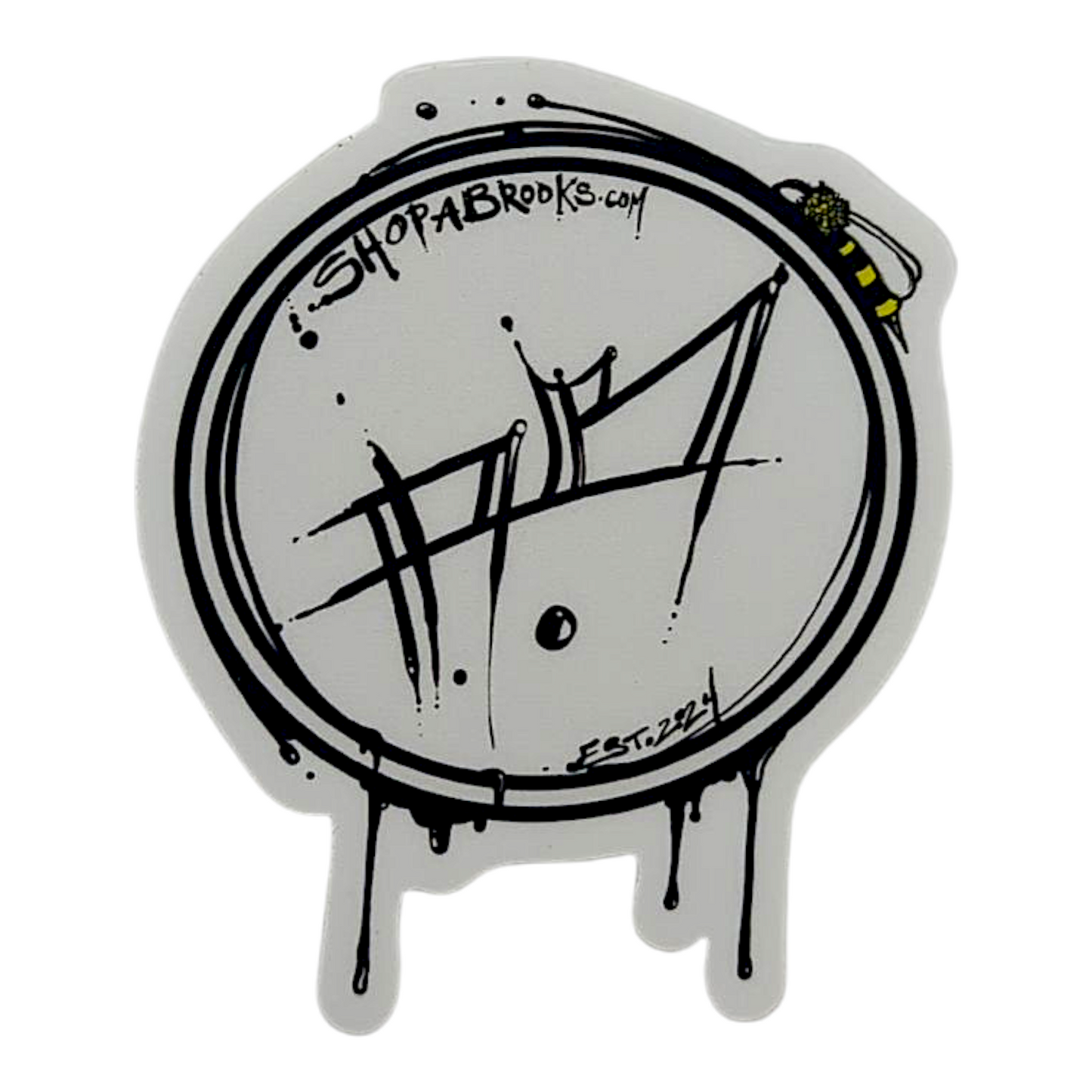 Aaron Brooks Signature Sticker