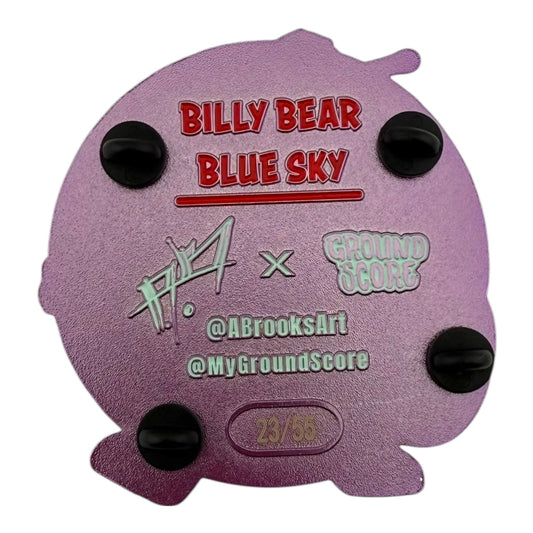 Aaron Brooks x Ground Score "Billy Bear" Pin - LE 55