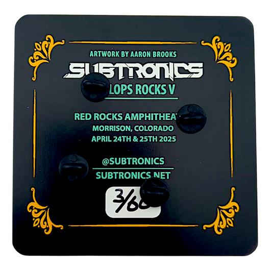 Aaron Brooks x Ground Score
Cyclops Rocks V, 2025
3D Enamel pin
Approx. 3 x 3 in
Edition of 60