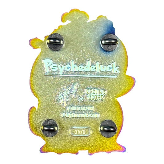 Aaron Brooks x Ground Score "Psychedeluck" Pin