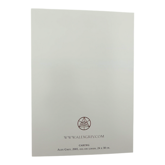 Alex Grey Caring Notecard