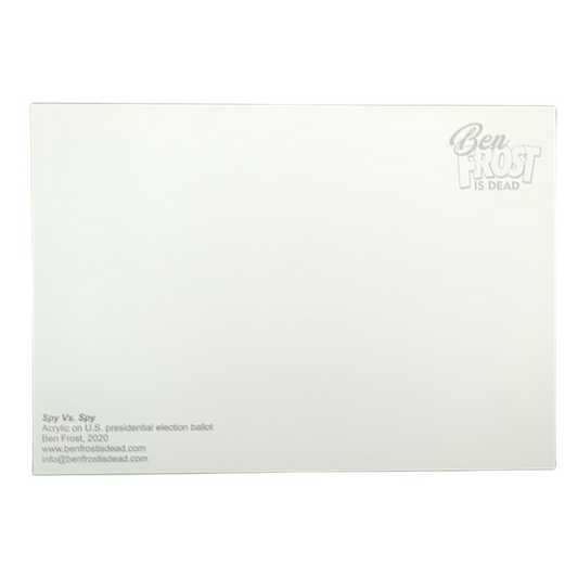 Ben Frost "Spy vs. Spy" Postcard