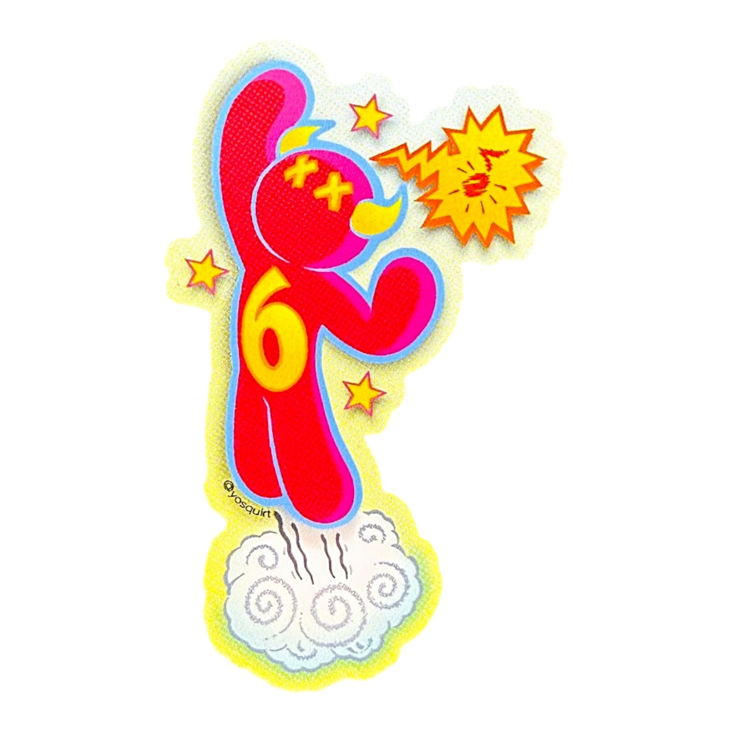 Chuck Sperry "6 Character" Sticker