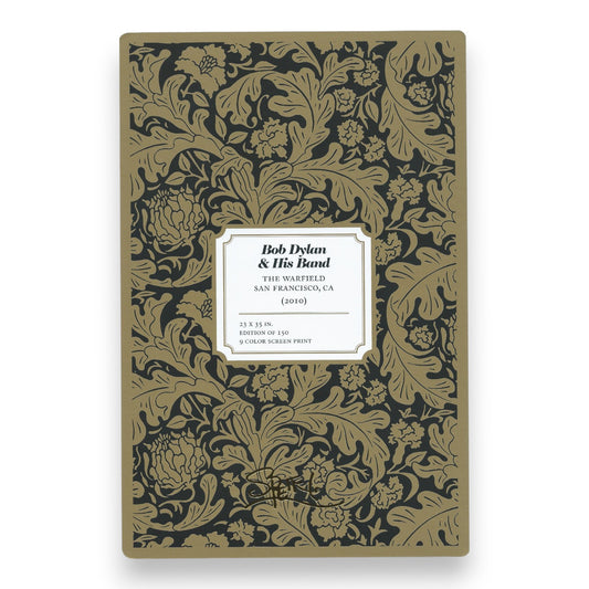 Chuck Sperry "Bob Dylan and his Band" 2010 Art Card