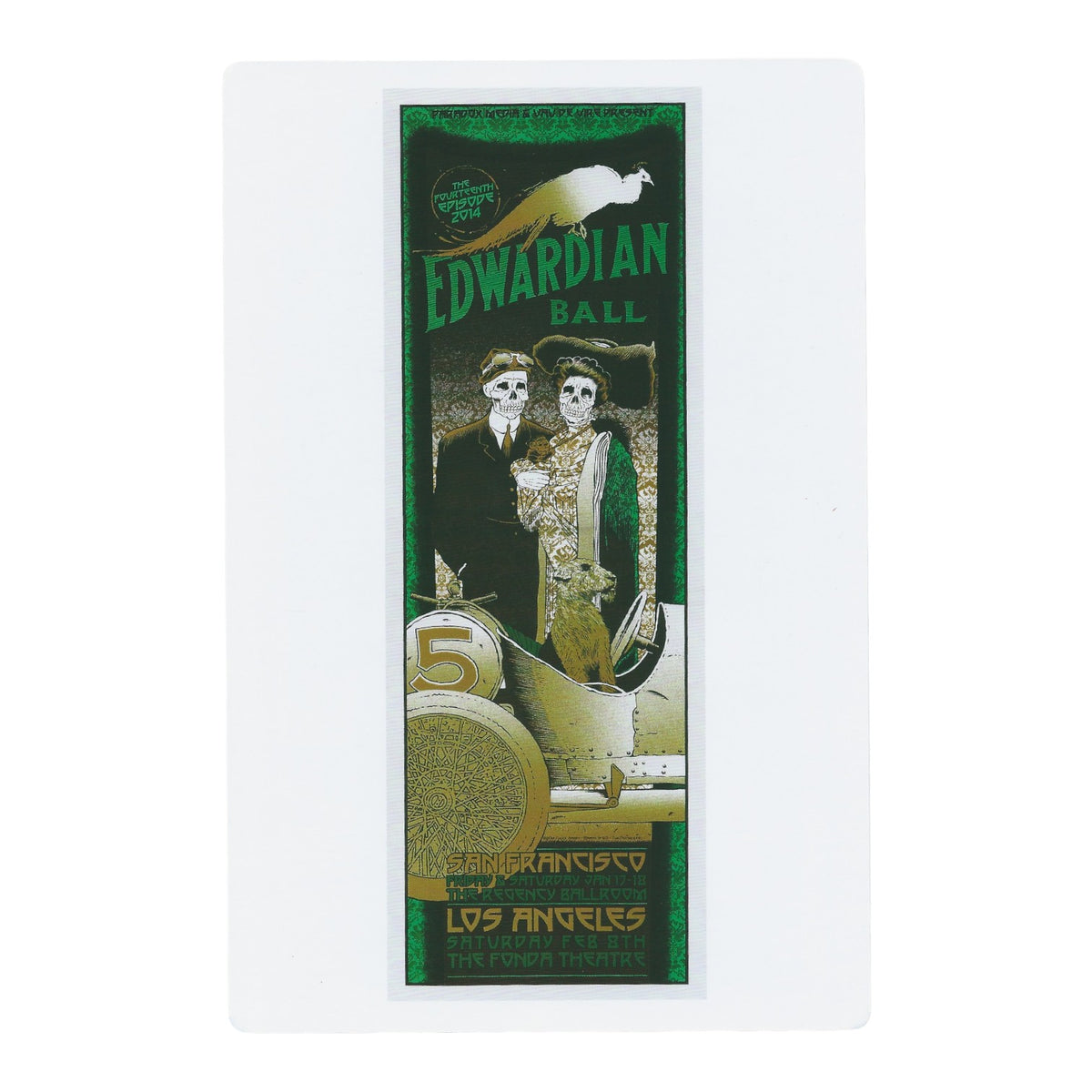 Chuck Sperry Edwardian Ball 2014 Art Card