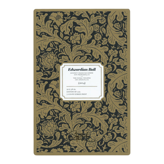 Chuck Sperry Edwardian Ball 2014 Art Card