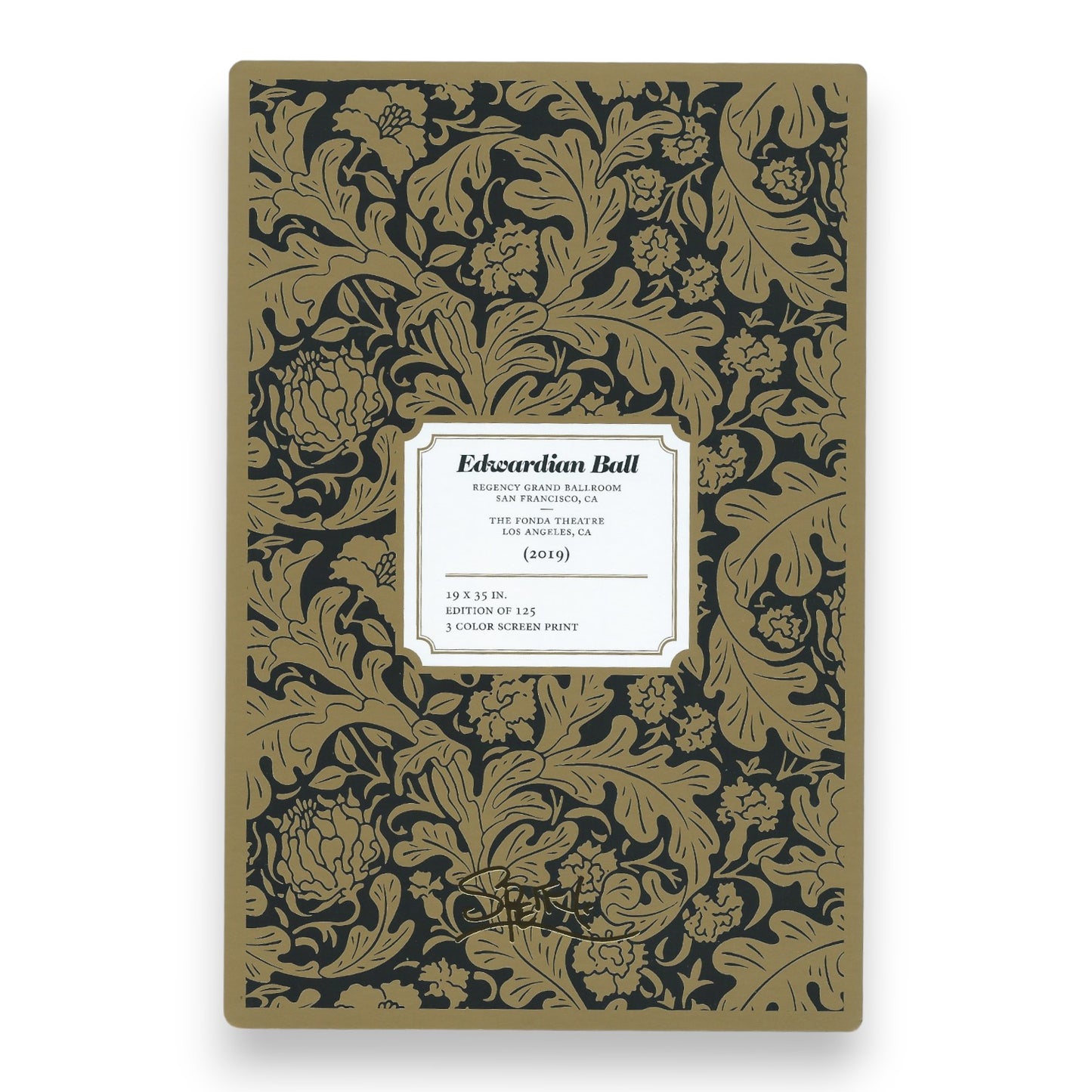 Chuck Sperry Edwardian Ball 2019 Art Card