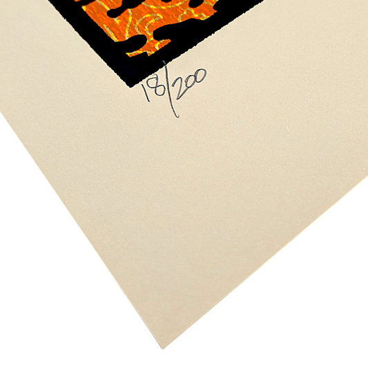 Chuck Sperry
Empathy (Oversized), 2025
5 color screen print on Fedrigoni paper
27.5 x 39.4 in (70 x 100 cm)
Edition of 200
Hand signed + numbered by the artist