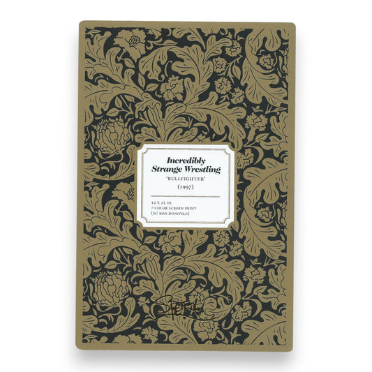 Chuck Sperry Incredibly Strong Wrestling 1997 Art Card