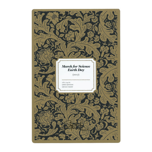 Chuck Sperry March for Science Earth Day 2017 Art Card