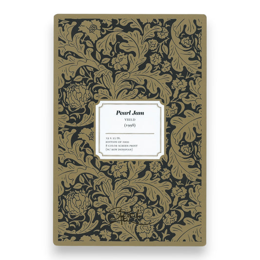 Chuck Sperry Pearl Jam 1998 Art Card