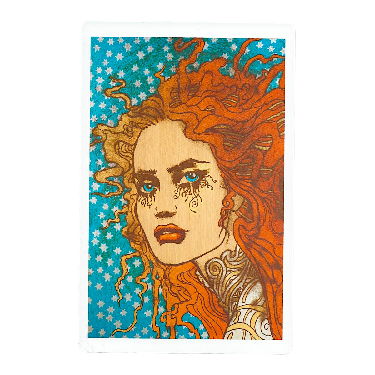 Chuck Sperry Persephone 2014 Art Card Approx. 8.5 x 5.5 in
